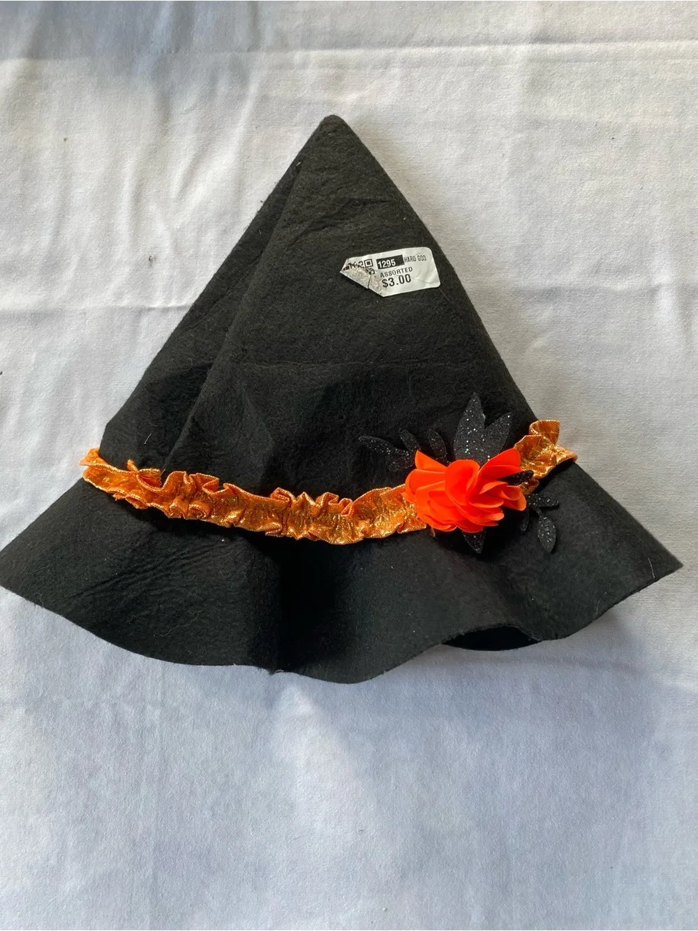 Witch Hat for Halloween Size One Size Fits Most Kids